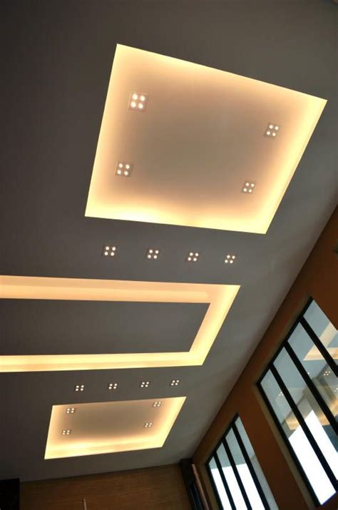 Hall ceiling light ideas swasstech. Overall view of modern ceiling design in Living Hall with ...