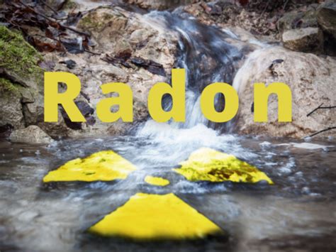 Filtering Radon From Drinking Water Treatment Systems Water