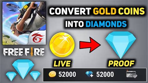 How To Convert Gold Coins Into Diamonds In Free Fire Free Fire Gold