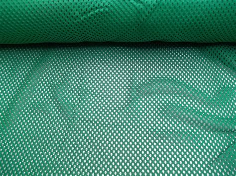 Porthole Breathable Nylon Athletic Mesh Grass Green 62 In