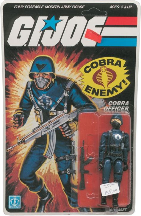 Cobra Officer V1 Gi Joe Action Figure Yojoe Archive Retro Toys
