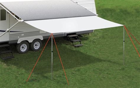 Carefree Rv Awning Extension Panel 241800 Canopy Extension White
