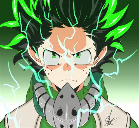 My Deku Fanart Pretty Happy With How This One Turned Out R