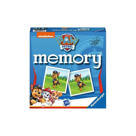 Ravensburger Memory Paw Patrol Gioco Di Carte Da Abbinare 20743