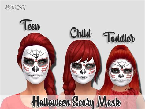 Msqsims Halloween Scary Mask