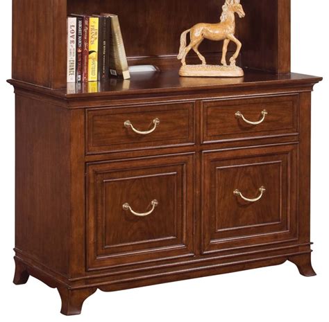 Buckingham lateral filing cabinet with optional bookshelf from. American Drew Cherry Grove Bookcase Base File Cabinet ...