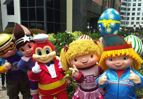 Jollibee Mascot And Friends