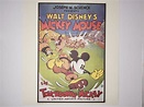 Walt Disney's Touchdown Mickey Movie Poster Authentic - Etsy