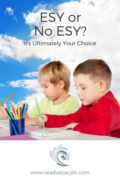To Esy Or Not To Esy Special Education Advocacy Llc Education