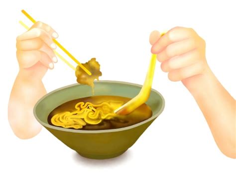 This will keep the food pinned between the top and bottom chopsticks, ensuring that it doesn't go anywhere. Hand Holding Chopsticks For Eating Ramen Noodles Stock Illustration - Download Image Now - iStock
