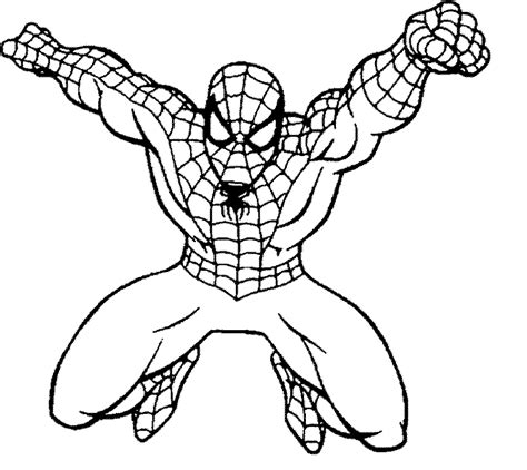 Web slinging spider man coloring page. Coloring Pages: Photo Spiderman Color Pages Coloring Pages ...