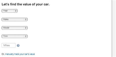 You Can Now Track Your Cars Kelley Blue Book Value Using Mint Blue
