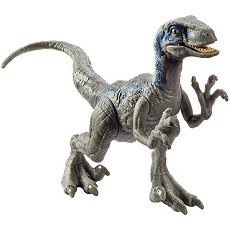 Universal Studios Jurassic World Attack Pack Velociraptor Blue Figure