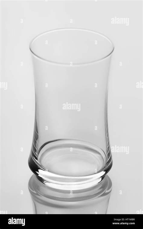 Elegant Empty Glass Isolated On White Background Stock Photo Alamy