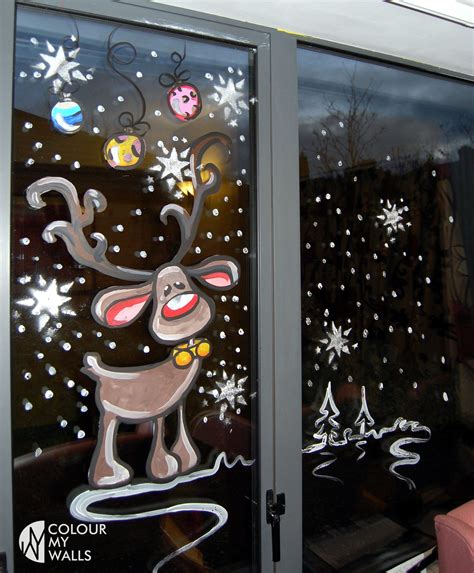 Window Painting Christmas Window Painting Christmas Window