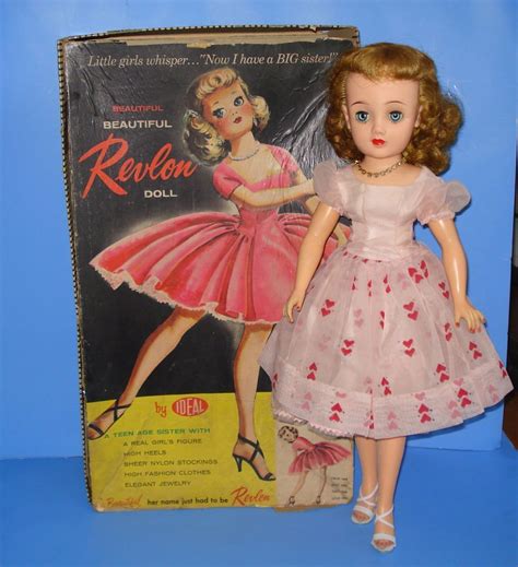 Ideal Miss Revlon Doll In Original Box Revlon Antique Dolls Vintage