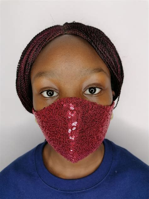 Subnetting enables the network administrator to further divide the host part of the address into two or more subnets. Glittering Soft Sequin Face mask - Magenta by Tutu African ...