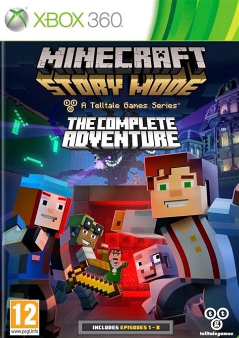 Minecraft Story Mode Laventure Complète Xbox 360 Amazonfr Jeux
