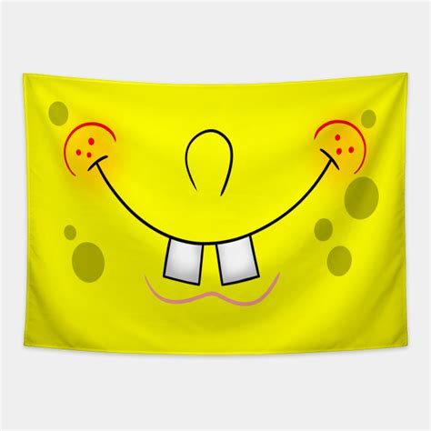 Spongebob Squarepants Mouth Spongebob Squarepants Tapestry Teepublic