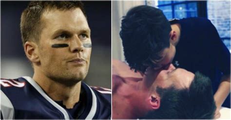 the internet has mixed feelings about tom brady s “uncomfortable” kiss with 11 year old son viraly