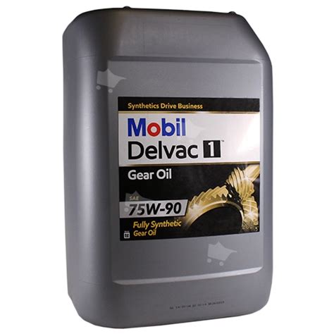 Mobil Delvac 1 Gear Oil 75w 90 20l