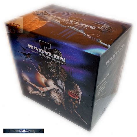 Spacecenter Babylon 5 Komplettbox Complete Collection Dvd 37 Disc