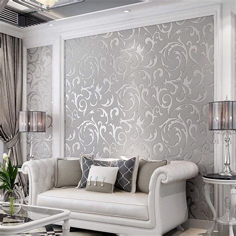 Metallic Silver Wallpaper Designs
