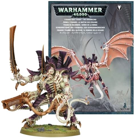 Warhammer 40000 Tyranid Hive Tyrant The Swarmlord At Mighty Ape Nz