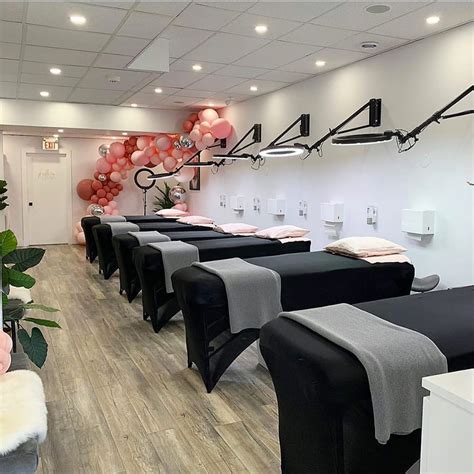 Eyelash Extension Salon Beauty Room Decor Salon Interior Design Esthetician Room Decor