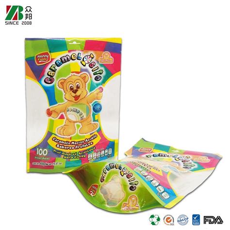 Custom Candy Bag Packaging Brownie Gummy Gummies Edible Packaging