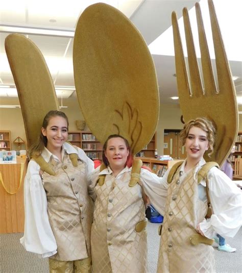 Image Result For Beauty And The Beast Costumes Fork And Spoon Beauty