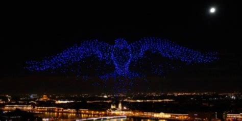 2198 Drones Take To The Sky In Record Breaking Drone Show Dronedj