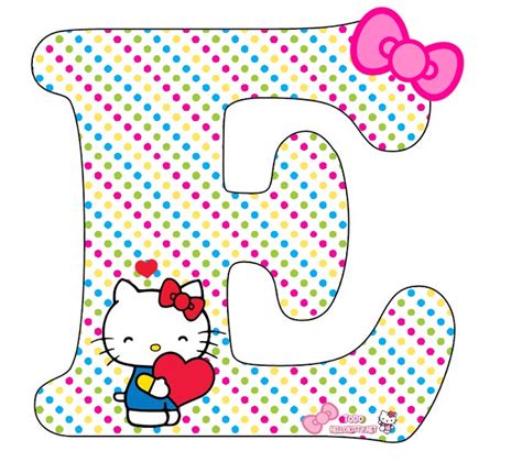 Letras Hello Kitty Alfabeto Para Descargar Gratis Todo Peques