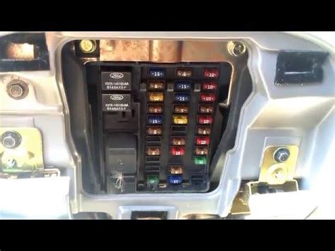 F 150 1999 fuse box steps you can take to properly position yourself away from the airbag. 33 1998 Ford F150 Fuse Box Diagram - Wiring Diagram Database