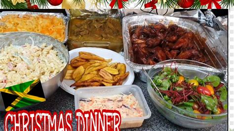 My Jamaican Christmas Dinner What I Ate For Christmas Jamaican Food Christmas Dinner Youtube