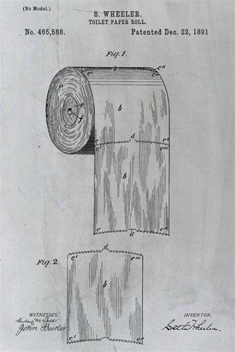 Inventor Of The Patent Demonstrates That The Correct Way To Hang Toilet