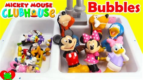 Mickey Mouse Club House Friends Bubble Bath Learn Opposites And