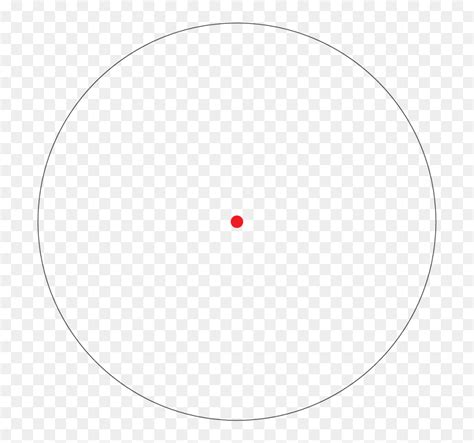 Red Dot Sight Png Pictures Circle With 36 Points Transparent Png Vhv