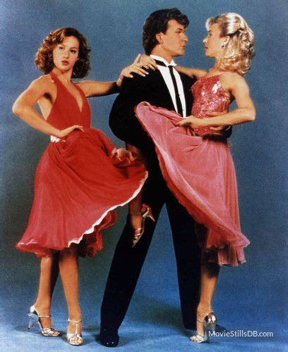 Dance~jennifer Grey Patrick Swayze And Cynthia Rhodes Patrick Swayze