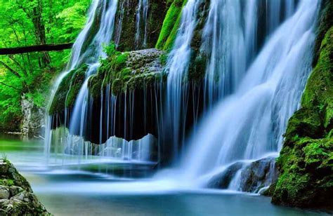 Bigar Waterfalls Romania Is A Beautiful Mix Of Water Grass And Magic