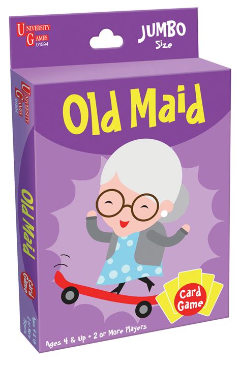 Old Maid Card Game University Games