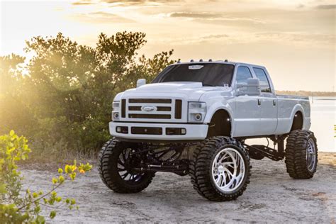 Limitless Ford Super Duty On 28x16 Inch Jtx Forged Wheels Jtx Forged