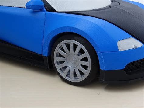 ‘hbot 3d 3d Prints An Amazing Bugatti Veyron 18 Scale Model Car