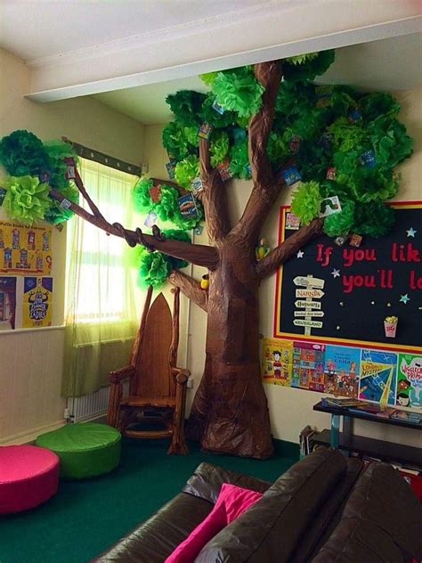 Paper Tree Classroom Forest Classroom Classroom Decor Paper Mache