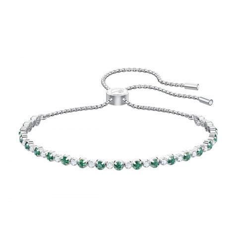 Swarovski Ceramic Emerald Green Subtle Bracelet 5465355