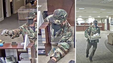 Police Release Surveillance Pictures In Armed Bank Robbery In Florence