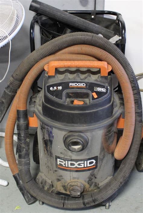 Ridgid 16 Gallon 6 5 Hp Shop Vacuum Kastner Auctions