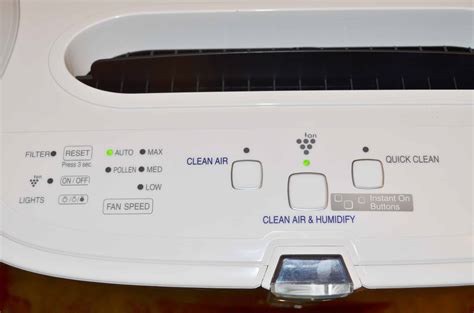 Triple filtration system cleans the air that passes through the filter in. Sharp Plasmacluster Air Purifier with Humidifier Review ...