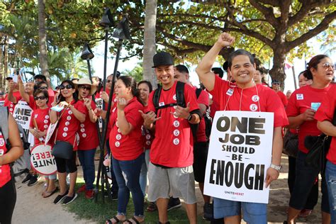 Hawaii Workers Defy Trump Administration In Largest Union Action This