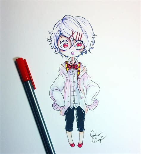 Chibi Juuzou By Rainingbrokenteacups On Deviantart